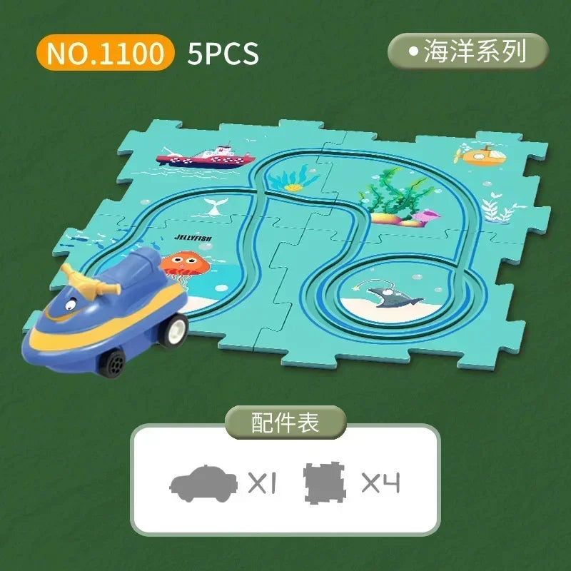 Probezon™️ Racer Car Track Puzzle Toy