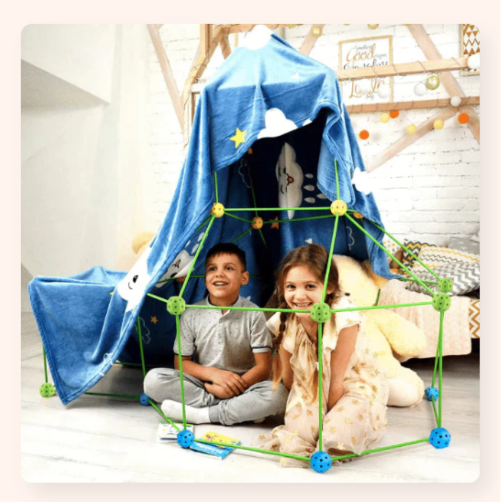 Ultimate Kids Fort Building Kit