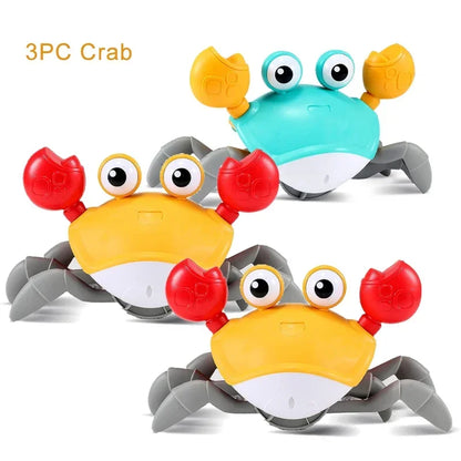 Runaway Crab Toy with Lights