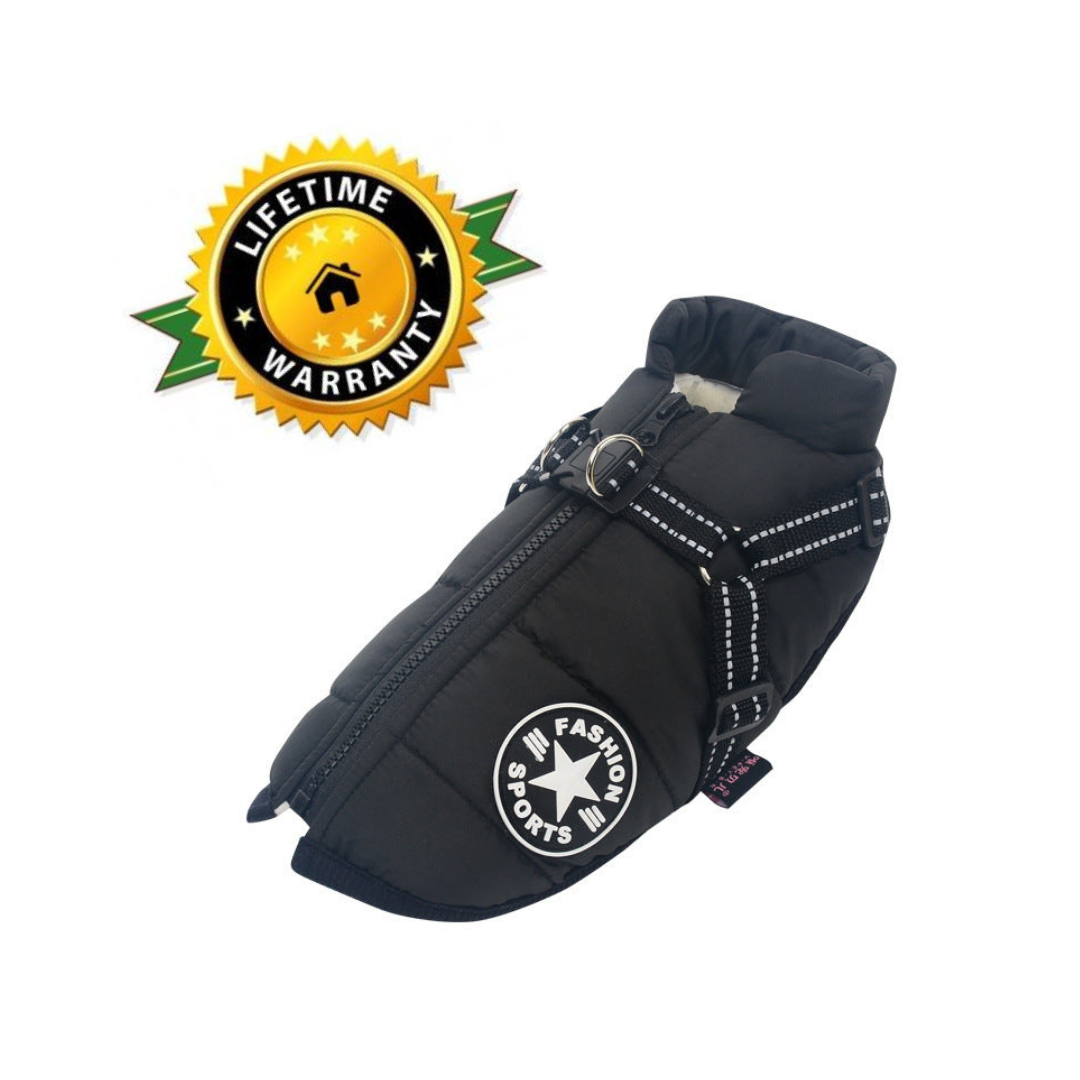 PupParkas Winter Jacket with Harness