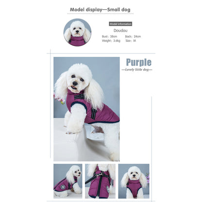 PupParkas Winter Jacket with Harness