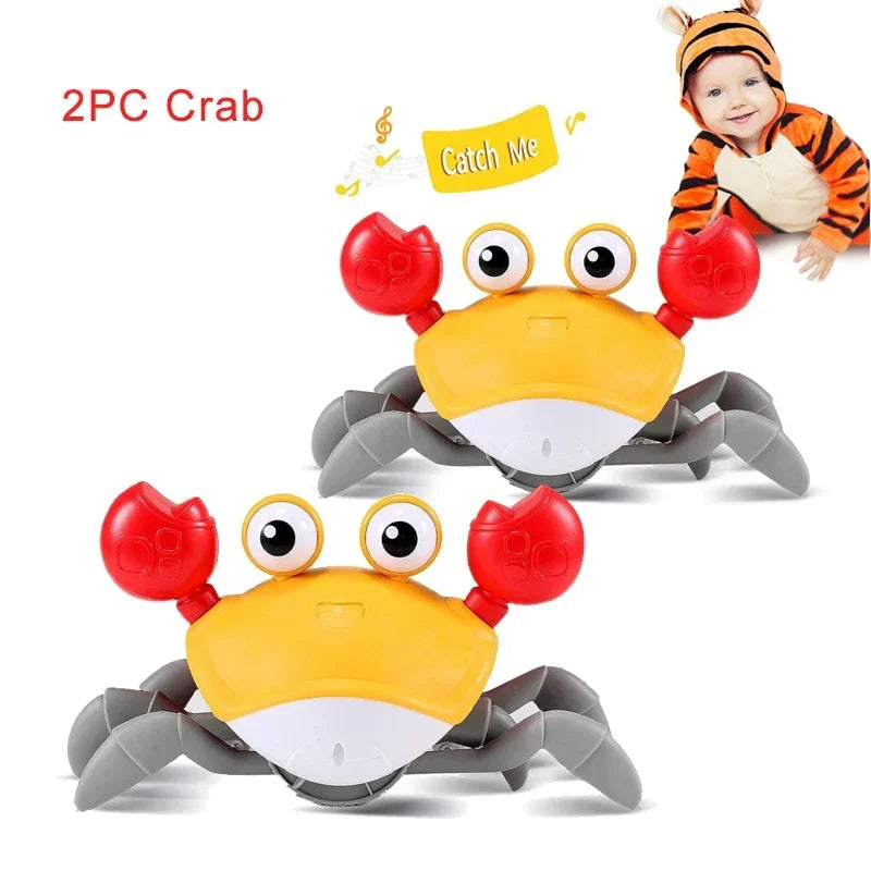 Runaway Crab Toy with Lights