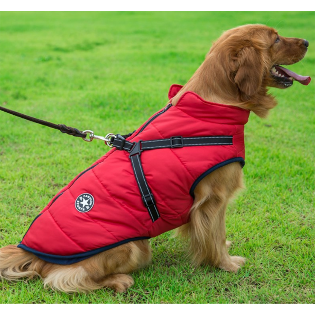 PupParkas Winter Jacket with Harness