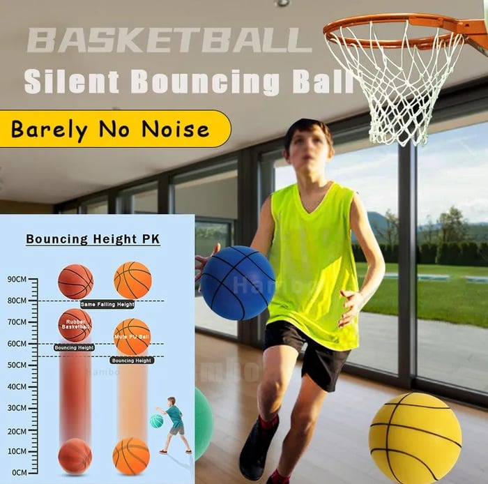 Silent Bounce Foam Basketball