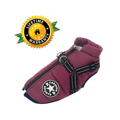 PupParkas Winter Jacket with Harness