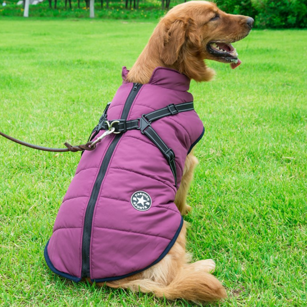 PupParkas Winter Jacket with Harness