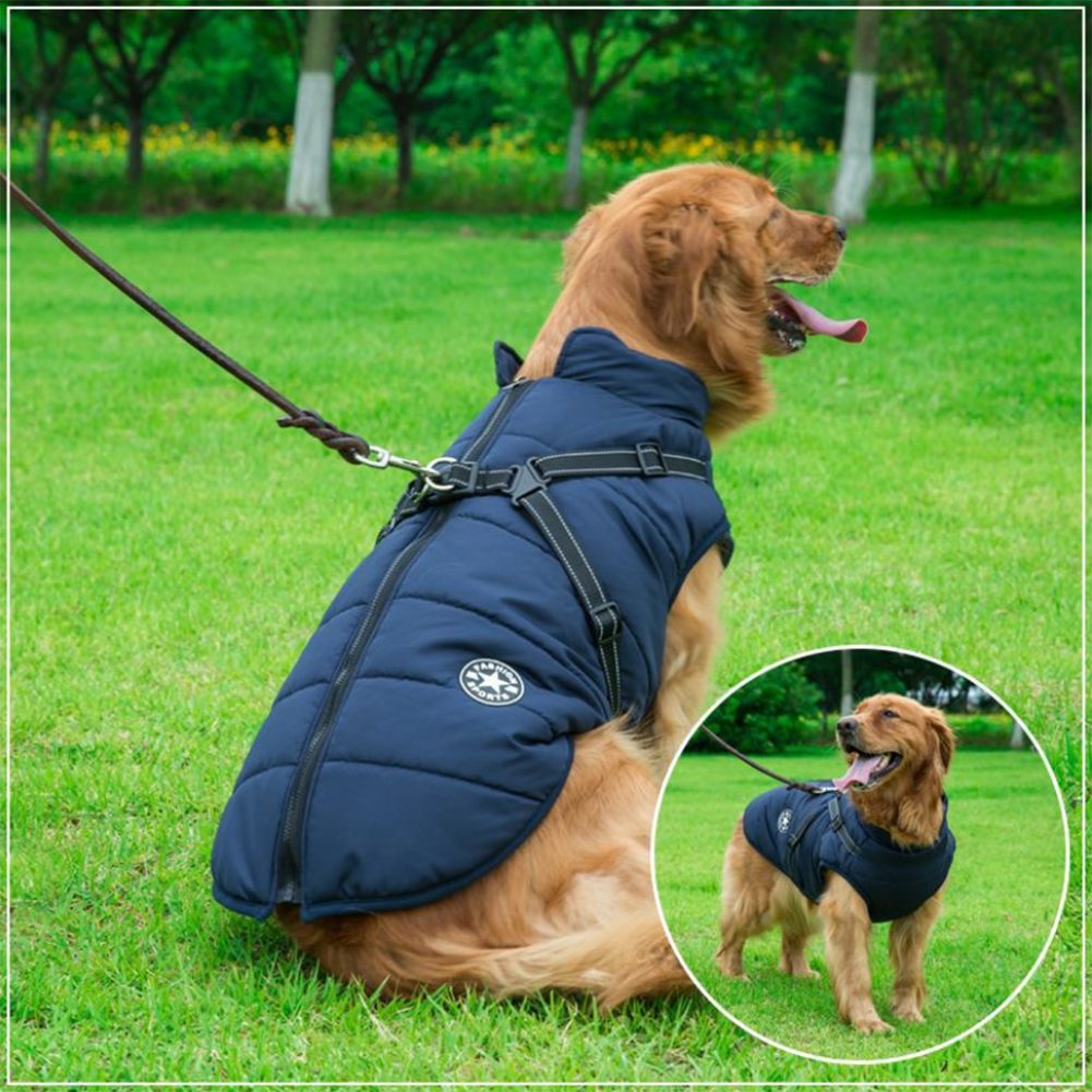PupParkas Winter Jacket with Harness