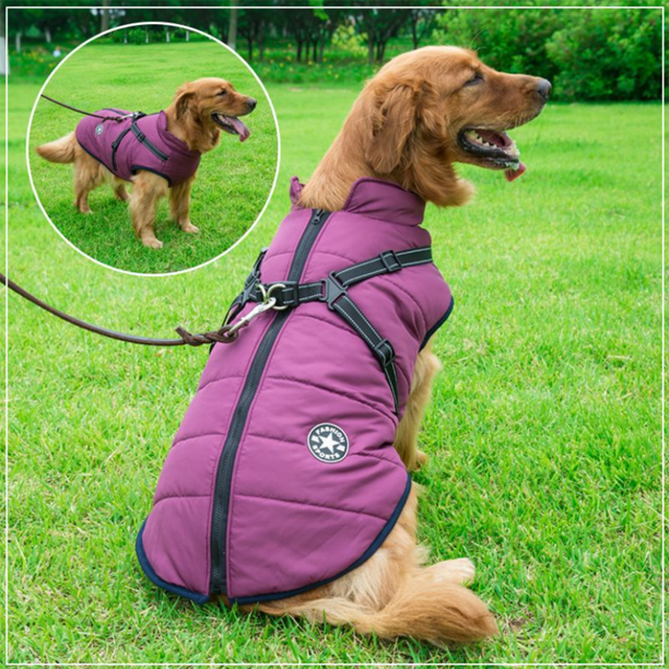 PupParkas Winter Jacket with Harness