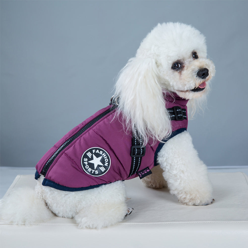 PupParkas Winter Jacket with Harness